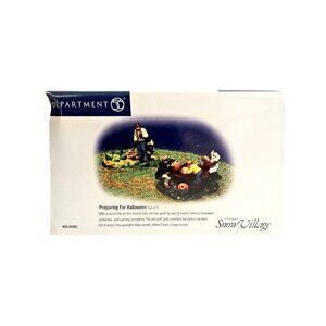 NWT Preparing for Halloween by Department 56